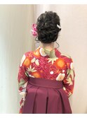 【下北沢*I'll b hair*】袴に似合う★ねじり編み無造作カール