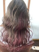 アティック(attic) ミルクティーベージュ+ピンクローズ☆