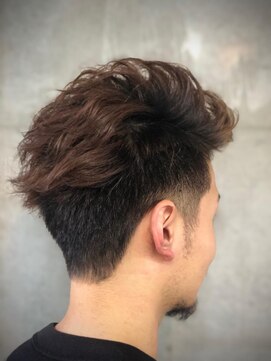 バーバーバー 八広(BARBER-BAR) 無造作パーマスタイル 【バーバーバー　八広】
