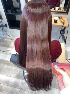 ラフトーキョウセカンド(RAF TOKYO 2nd) 【RAF TOKYO 2nd Rina 】髪質改善×ピンクカラー