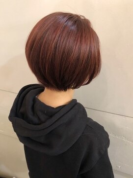 ネオリーブアイム 横浜西口店(Neolive aim) 【Neolive aim】カシスカラーで大人ショートヘア3