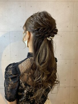 リスタバイネオリーブ 浅草(Re:sta by neolive) ハーフアップ Re:sta by neoilve