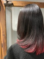 グミ(gumi)&nbsp;*gumi*インナーカラー×レッド