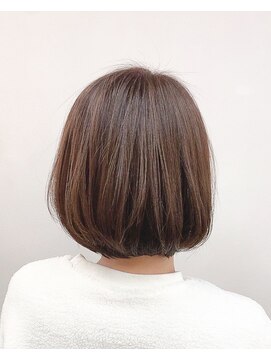 トップヘアー 玉島店(TOP HAIR) 《TOPHAIR 玉島店/ ぴーち》ナチュラルボブ