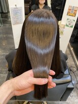 イオエ(ioe)&nbsp;イメチェン/外ハネボブ/ワイドバング/ブルーブラック/美髪