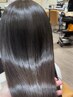 【艶髪ビューティーコース】髪質改善酸熱トリートメント+カット+ホームケア