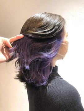 カルテット(Quartett) 【Quartett】イヤリングカラー×バイオレット