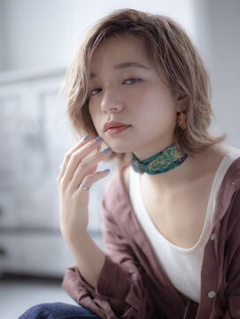 アッシュ 清瀬店(Ash) 20代30代40代『外ハネウェーブボブ』Ash清瀬店