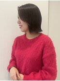 切りっぱなしボブ r