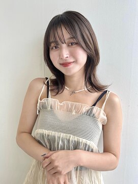 コート 表参道(Cote) Cote くびれスタイル/顔まわり/前髪カット/イルミナカラー