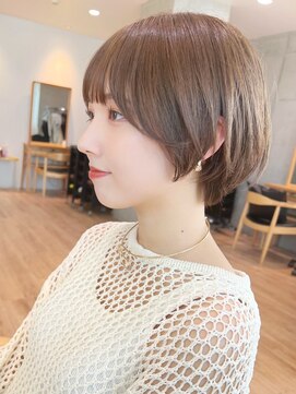 セイドット オモテサンドウ(Say. omotesando) say.重政　最新トレンドサイドバングマッシュショート耳掛けボブ