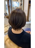 *cocoon bob × olive beige*