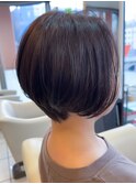 丸みショートボブ