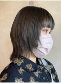 大人マッシュショート丸みショート黒髪ショートベリーショート