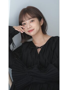 ガーデン タチカワ(garden tachikawa) フェイスレイヤー/小顔カット/寒色系カラー/グレージュ