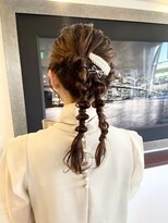 ルーブル(Louvre)&nbsp;～Louvre～ヘアセット/ツイン編みろし/タイトアレンジ