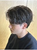波巻きスパイラルパーマツイストスパイラルパーマシャドウパーマ