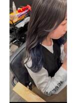 ココット 京橋店(cocotte)&nbsp;艶髪ネイビーブルーandグレーカラー