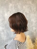 ヘアアンドメイク ムーア(Muuua) サンドブラウン＋ボブ