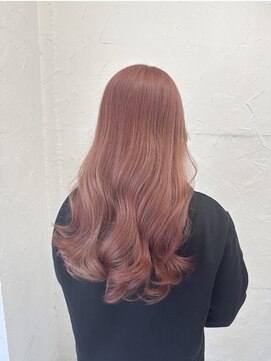 プライズ 表参道原宿店(prize) ピンクベージュハイトーンカラーイルミナカラー