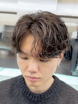 フィフスパーク(fifth PARK) 渋谷メンズ緩めシャドウパーマバレないツイストスパイラルパーマ