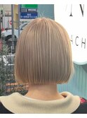 【ブリーチカラー】ミルクティーベージュ♪