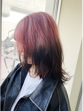 ミニョン(mignon) ホワイトブロンド/外ハネボブ/ワイドバング/越谷/南越谷