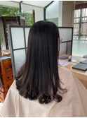 毛先パーマ