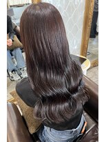 ヘアーアトリエ ラフェル(hair atelier Rafel)&nbsp;ロングヘア/韓国巻き/ショコラブラウン