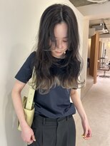 ユー セント(yew scent)&nbsp;毛先カラー/ロングレイヤー/デザインカラー/レイヤーカット