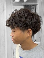 リープス(LEAPS)&nbsp;メンズプードルパーマ(ハードスパイラル)