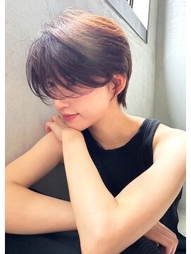 ブラン 梅田(Blanc) 【Blanc】大人ショート＿ハンサムショート＿小顔ショートn