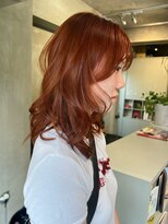 カート バイ デコ(Kurt by DECO)&nbsp;【masa】柔らかいレイヤーカットとオレンジブラウン！