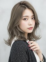 リル 茅ヶ崎(Liru:)&nbsp;くびれヘア/アプリコットオレンジ/ハイライトカラー/茅ヶ崎