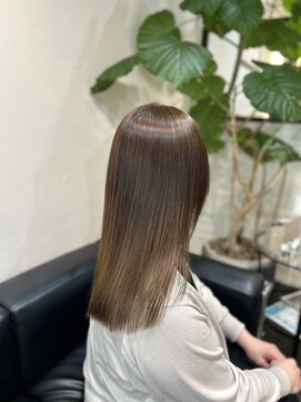 ステージレコ(stage Reco) 酸性ストレート+ワンメイクカラー