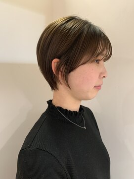 ヴィオットバイサロン(Viot by Salon) 丸みショート オリーブブラウン