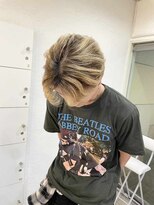 メンズバレイヤージュ/マッシュショート