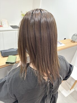 イフプロデュースドバイアミカ(iF produced by Amica) ミディアムブラウンカラー