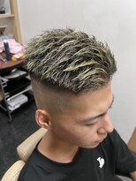 サラ HAIR&MAKE SALA 相模大塚店 ハイスキンフェードメッシュ