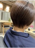 襟足すっきりショートボブ