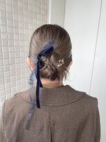 フーバイケンジ(fuu + KENJE)&nbsp;【misa】カチモリ/金箔/結婚式アレンジ/お呼ばれヘア