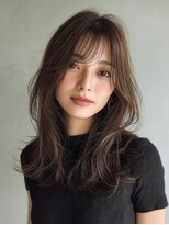 リジェール 鶴舞店&nbsp;レイヤーロング/ハッシュカット/シルキーベージュ/鶴舞/髪質改