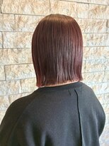 フラット 千葉(Flat.)&nbsp;ボブ ×  カシスオレンジカラー【千葉駅】
