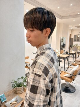 ラボヌールヘアーグレース 門前仲町店(La Bonheur hair grace) 【grace三瓶】メンズショート/マッシュショート