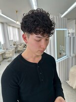 ユイマァル 岡山(YUIMARL)&nbsp;メンズスタイル20代30代40代ニュアンスパーマスペインカール