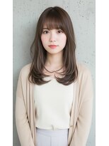 ニューヨークニューヨーク 南草津店(NYNY) 韓国風レイヤーxモカブラウン