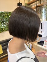 エス Sスタイル&nbsp;切りっぱなしボブ