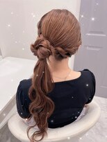 リシェル 原宿店(Ricel) サイドお団子ポニー