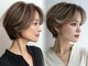 大人女性専門店 guleum いわき 髪質改善/白髪染め/白髪ぼかし/オーガニックカラーの写真/大人のお洒落に欠かせない透明感&艶を実現*[いわき/白髪染め/白髪ぼかし/ヘッドスパ/オーガニックカラー]