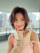 イーストハムアネーロ(EAST HAM anello) レイヤーボブ/くびれショート/顔まわりカット